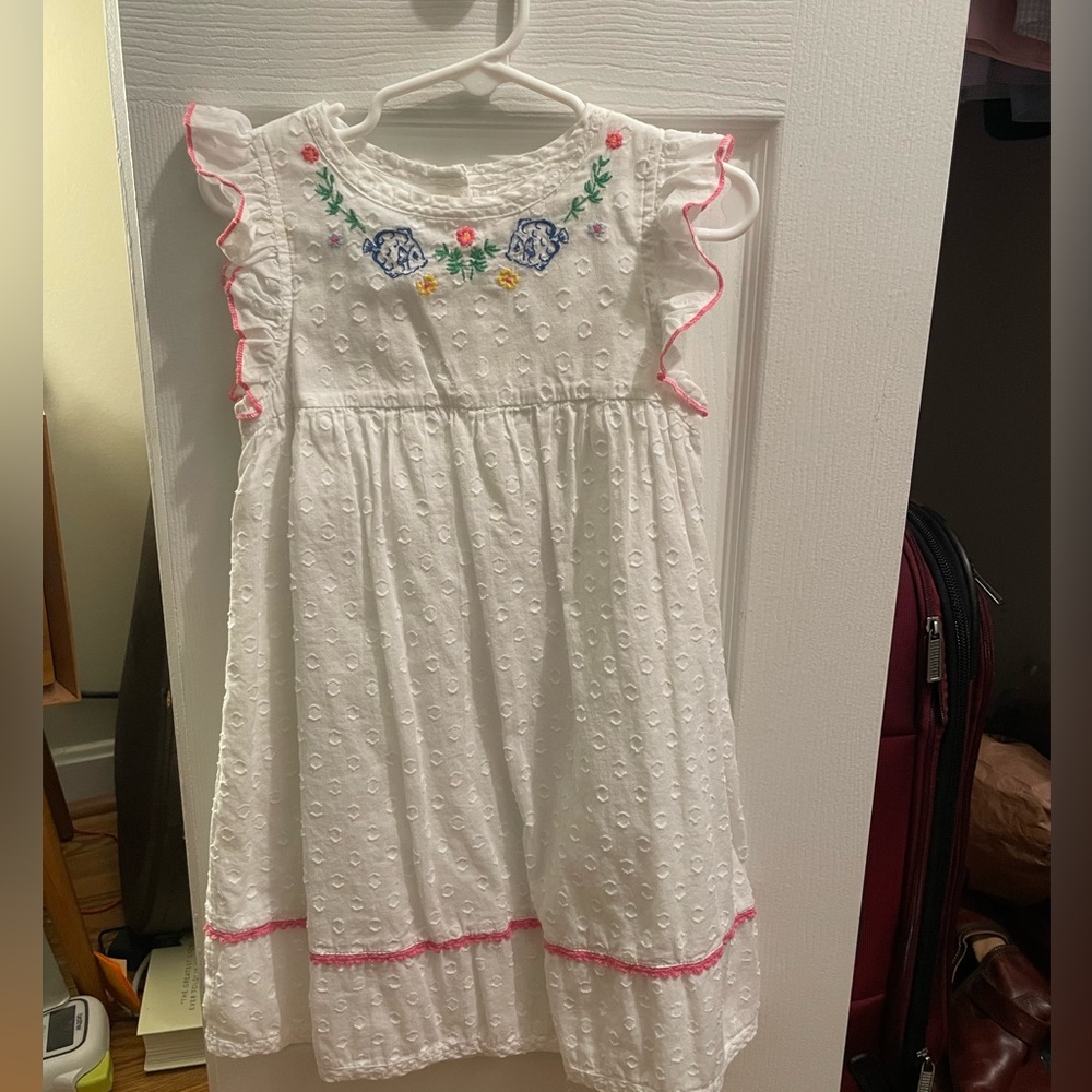 Cath Kidston 4T White Dress